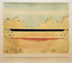 De zee achter de duinen